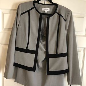 Suit jacket and skirt